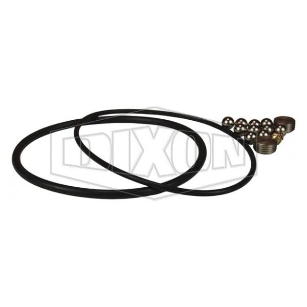 Seal Kit, 4 in OD, FKM, Domestic